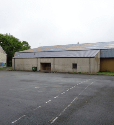 GLA Architectes Garçonnet Loncle Architectes Saint Brieuc Côtes d'Amort 22 - Aperçu avant la rénovation extérieur de la salle de sport de Dinan (22)