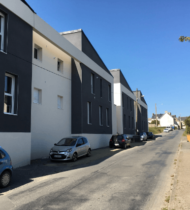 GLA Architectes Garçonnet Loncle Architectes Saint Brieuc Côtes d'Amort 22 - Implantation de T2 T3 T4 dans un lotissement à Langueux