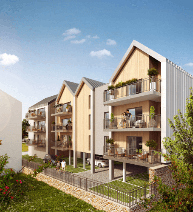 GLA Architectes Garçonnet Loncle Architectes Saint Brieuc Côtes d'Amort 22 - Création d'une résidence de 17 logements