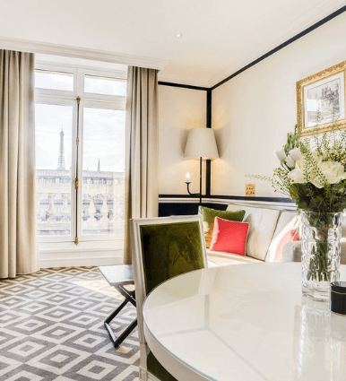 GLA Architectes Garçonnet Loncle Architectes Saint Brieuc Côtes d'Amort 22 - Suite deluxe de l'Hôtel Claridge Paris